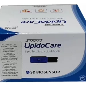 Kit de 25 tiras reactivas para Lipidocare