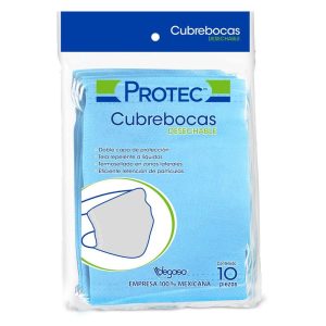 Cubrebocas - Bolsa con 10 piezas