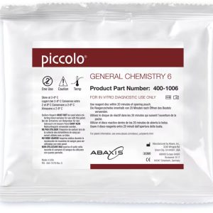 Kit de 10 pruebas Piccolo General Chemistry 6