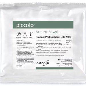 Kit de 10 pruebas Piccolo MetLyte 8 Panel